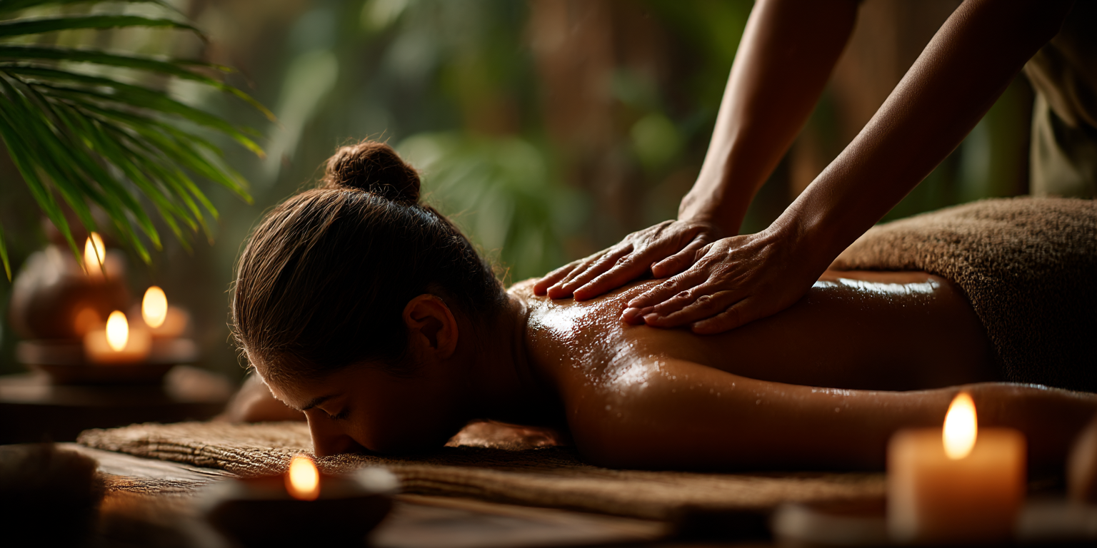 Körper-Massage - Traditionelle Thai-Öl-Massage