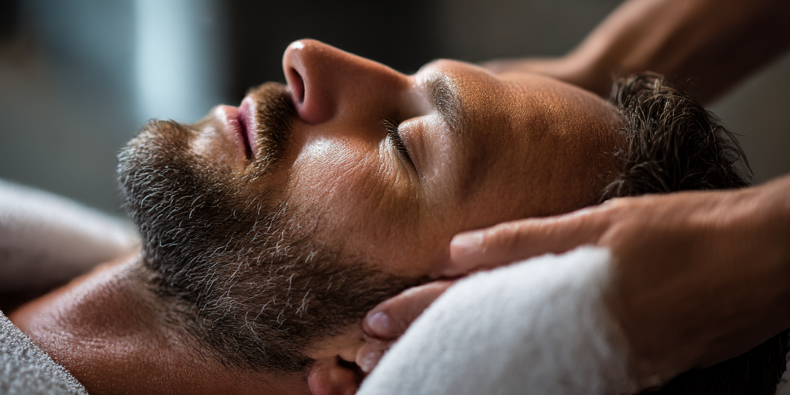 Gesichts-Massage - Luxuriöse Spa-Behandlung