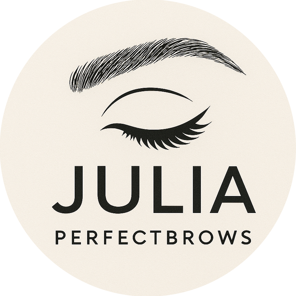 Julia PerfectBrows Logo - Zertifizierte PMU Spezialistin